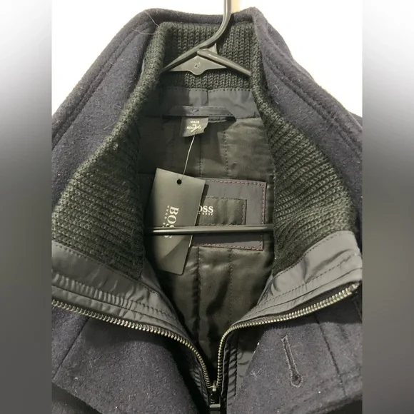 Hugo Boss Wool Cashmere Coat - Picture 3 of 3